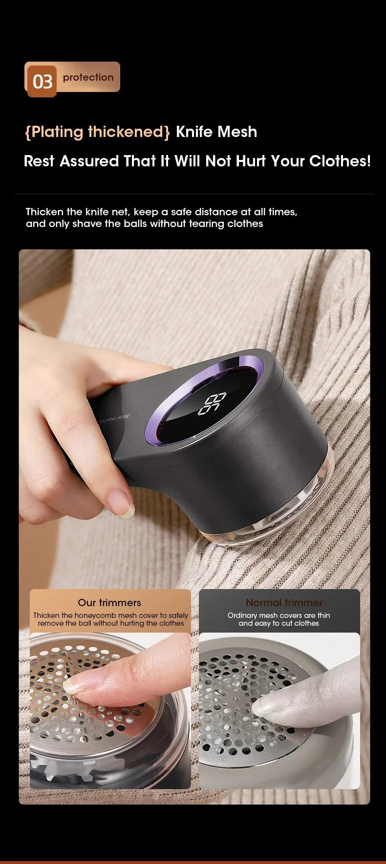 Electric Lint Remover / Fabric Shaver